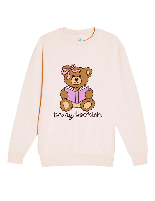 Beary Bookish Crewneck