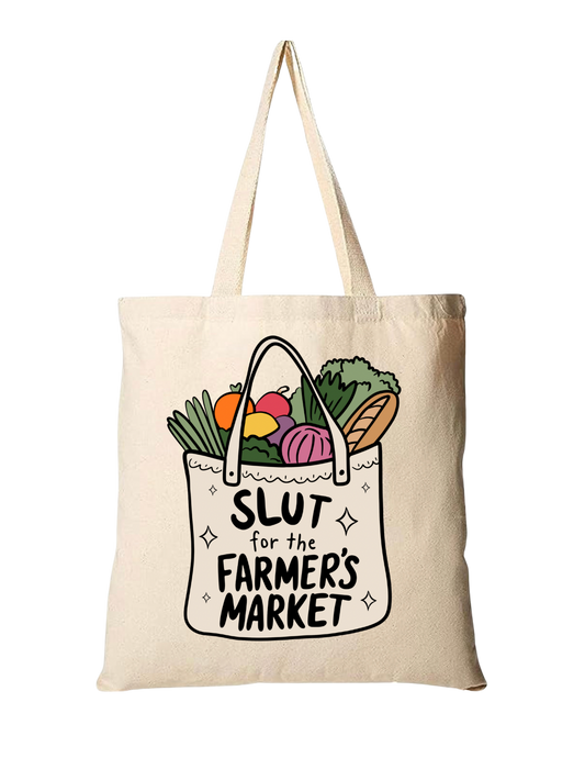 Farmers Market Tote Bag