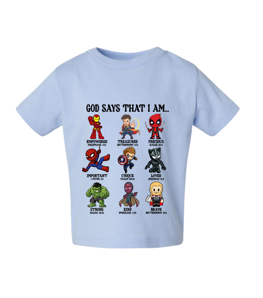 Superheroes Tee