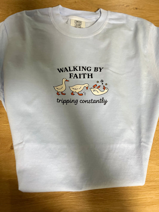 Walking By Faith Tee